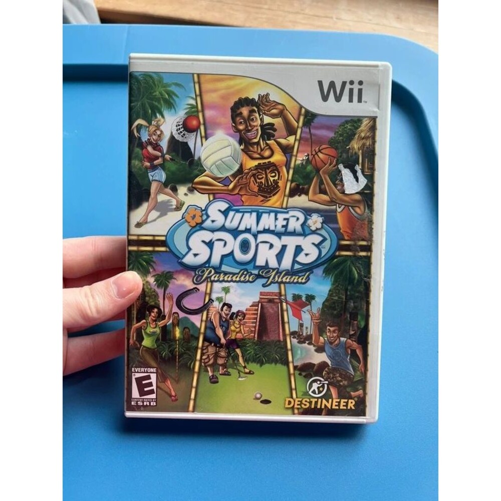 Wii Summer Sports Paradise Island Video game